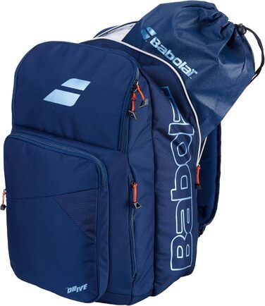 Babolat Kids Tennis Bag - Blue/White/Pink - 2 Compartment with Accessory Pocket
