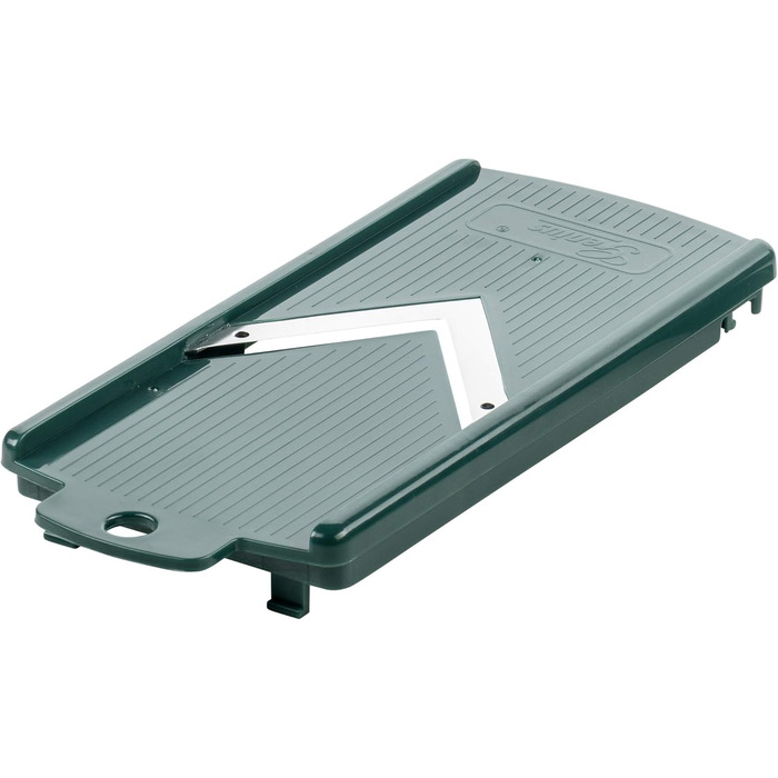 Genius Nicer Dicer Plus (18 частин) - набір для нарізки овочів та фруктів, кухонний інструмент, набір для нарізки кубиками, соломкою, слайсами (смарагдовий)