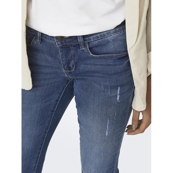 Жіночі джинси Only Onlcoral Sl Sk DNM, середній блакитний денім, розмір 29W/30L