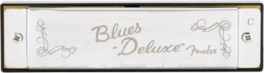 Гармоніка Fender Blues Deluxe – гармоніка для блюзу, 10 отворів, тональність C, з чохлом