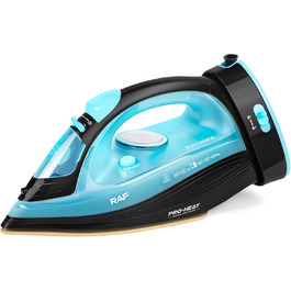 Пароочисник ZStarlite Powersteam Ultra: бездротовий, 2400W, керамічна підошва, антикальк, безперервний пар, вертикальне прасування, самоочищення, 320мл, блакитний