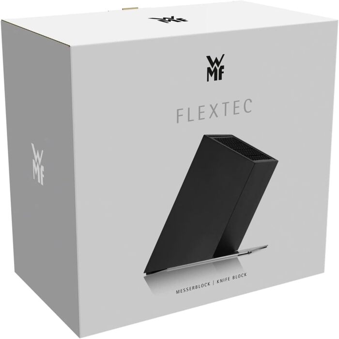 Набір для ножів WMF Flextec Cromargan, некомплектний, з нержавіючої сталі, срібний (Flextec чорний)