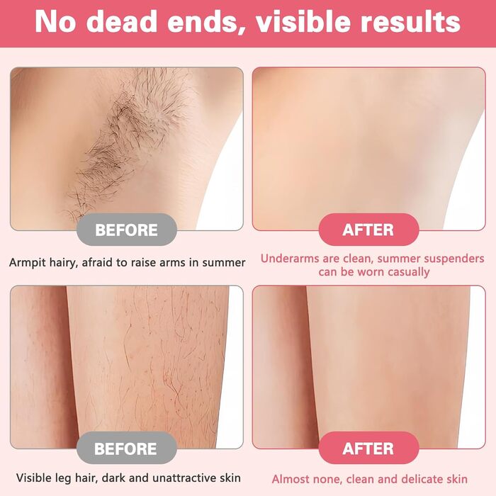 Електричний тример для бікіні 2-в-1 для жінок, водонепроникний IPX7, USB, рожевий