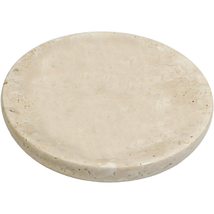 Миска для мила Naturmarmor, темно-коричнева прямокутна, 12x9 см, з натурального каменю, для ванної кімнати та кухні