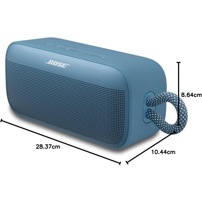 Bose SoundLink Plus: Портативна Bluetooth колонка для вулиці, чорний (Blue Dusk), до 20 год роботи