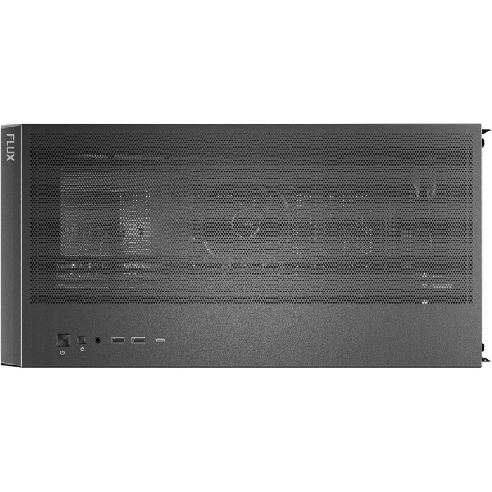 Корпус для ПК Antec Flux Midi Tower, чорний матовий, Gaming Case