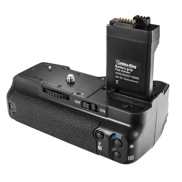 Грип батареї сумісний з Canon EOS 450D, 500D, 1000D (замінює BG-E5)