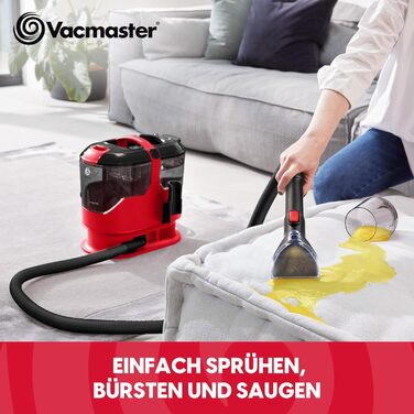Пилосос миючий Vacmaster STMEUB01 для килимів, м'яких меблів та автомобіля 600W, 15KPA