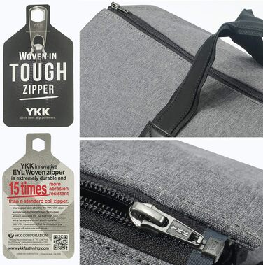 Чохол для одягу Bug Garment Bags 2-в-1, дорожній, сірий, XL, з відділенням для взуття