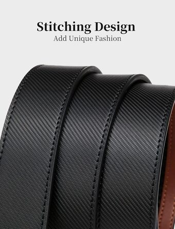 Чоловічий шкіряний ремінь на пряжці, 3.5 см, регульований, для джинсів, комфортна посадка (42-48)