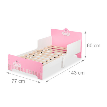 Relaxdays Swan Crib