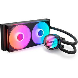 NZXT Kraken Core 240 RGB - Рідинне охолодження CPU AIO з LCD-дисплеєм, чорний