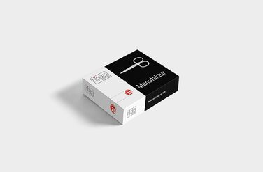 Набір для манікюру Solingen Classic Premium від Nippes: 7 предметів, шкіряний етилуї, нержавіюча сталь, повний комплект