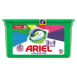 Рідкі капсули для прання Ariel 3in1 Pods Colour для кольорових речей