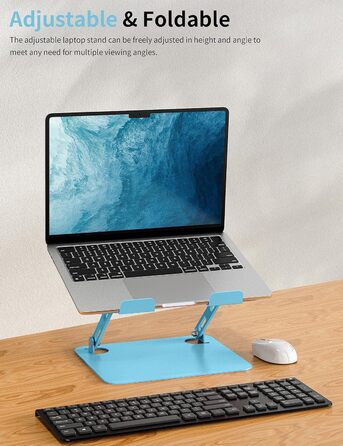 Soundance Adjustable Laptop Stand - Portable Ergonomic Laptop Riser for 10.6
