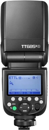 Спалах Godox TT685 II сумісний з Sony, 2.4G, TTL, HSS, 61W, 3200-6000K