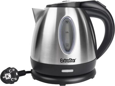 Електрочайник EXTRASTAR з нержавіючої сталі, 1.2 л