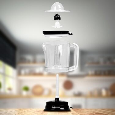 Електрична соковитискачка Duronic Saftpresse 600W, 400мл, з нержавіючої сталі, для цитрусових та інших фруктів