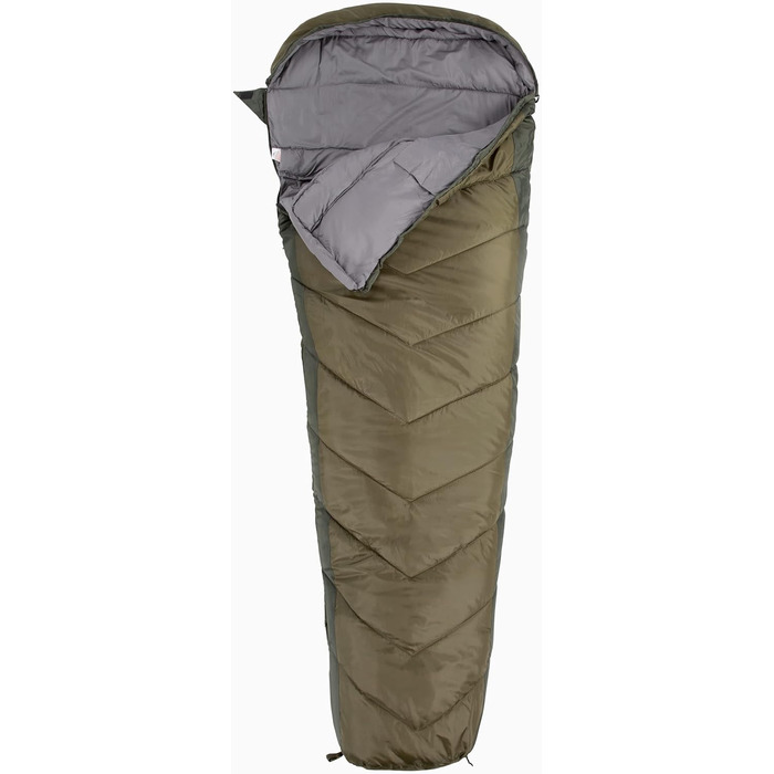 Сплячий мішок Trespass Doze DREI на три сезони, 230x85x55 см, універсальний розмір, колір: кобальтовий блакитний