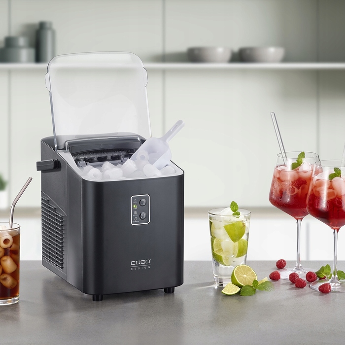 Льодогенератор CASO Design IceChef Compact, чорний, 120 Вт