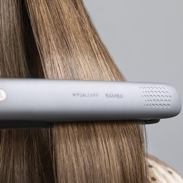 Випрямляч для волосся Cecotec Stijltang Bamba RitualCare 890 Titanium з титановими пластинами, регулюванням температури 140-200 ºC, автовимкненням, 3 м кабелю та захистом пластин з силікону