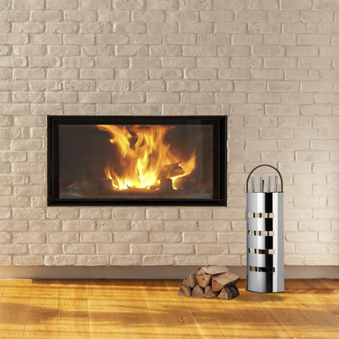 Relaxdays Fireplace Set Modern 5-Piece