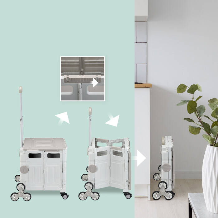 Relaxdays Shopping Trolley Stair Climber