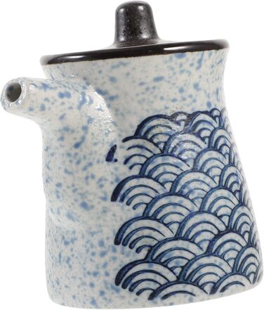 PartyKindom 3St Japanese Oil and Vinegar Pot Mini Sauce Bottles Seasoning Vinegar Bottle Refillable Water Bottles Kitchen Machine Cookware Small Vinegar Jars Japanese Vinegar Dispenser Ceramic
