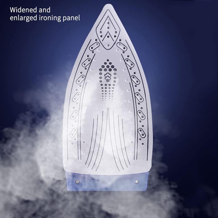 SOKANY AJ2085 Cordless Steam Iron, Bügeleisen (Iron), Wireless Steam Iron, 2400 Watt, 370ml Water Tank, Cordless Steam Iron including Base Station, Ceramic Soleplate (Green)
