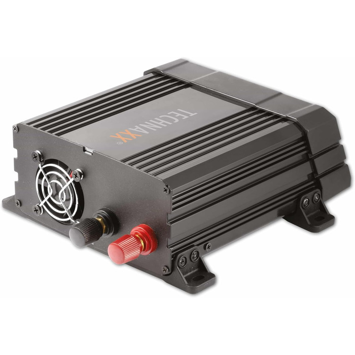 Автомобільний інвертор Technaxx TE19 12V–230V, 600Вт, 2x Schuko, 2x USB, сертифікований TÜV Rheinland