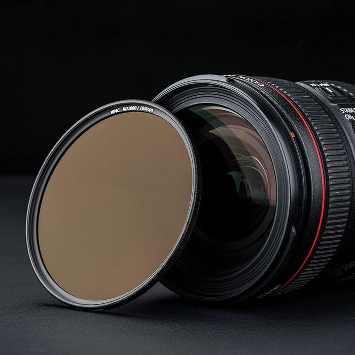 Фільтр ND1000 JJC 77mm (10 Stop) - нейтральний, ультратонкий, з оптичного скла для фотографії