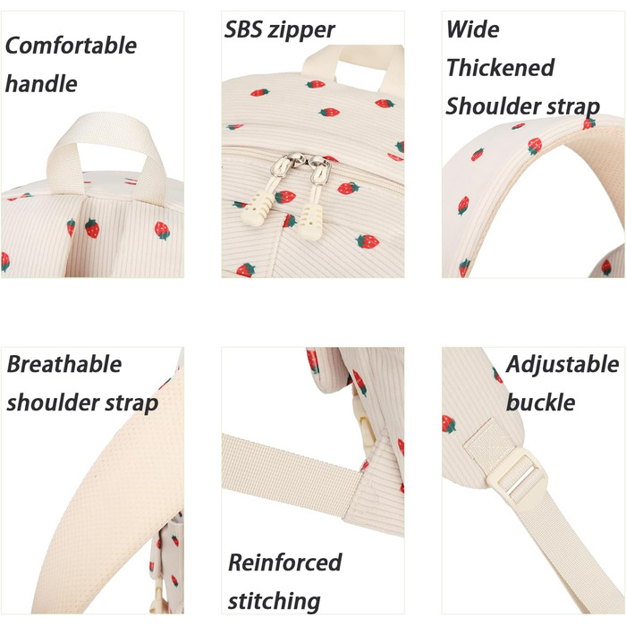 Шкільний рюкзак для дівчинки-підлітка з кордом, 2-камерний | Lmwzh