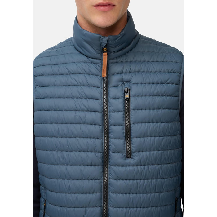 Жилет чоловічий Camel Active, степний, з переробленого поліаміду, колір - Tintenblau (56)