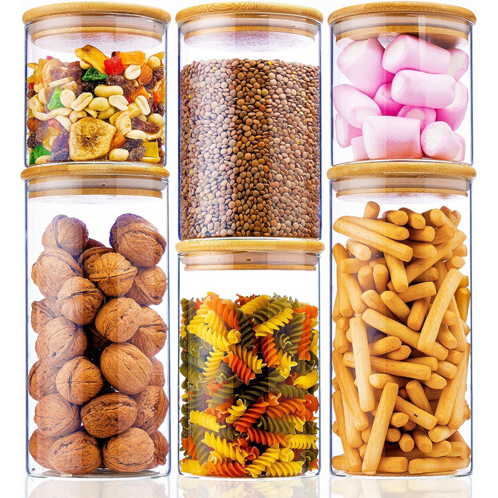Набір контейнерів для зберігання Deco haus® 2 шт. 1,3 л (з етикетками) - для кави, цукру, борошна, мюслі. Герметичні контейнери для кавових зерен, цукру, борошна та інших продуктів.
