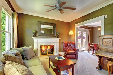 Стеляний вентилятор Westinghouse 7826440, залізний, блискучий