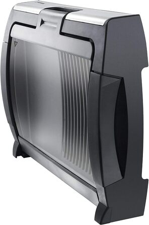 Steba VG 200 Single Tabletop Grill with Glass Lid - 2200W Electric Grill with Hot Zone & Grill Patterned Aluminum Plate