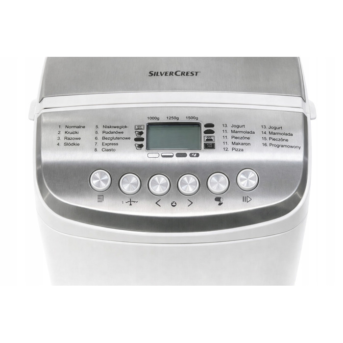 Хлібопічка SilverCrest SBB 850 F2 — автоматична випікачка для хліба, йогурту та джему