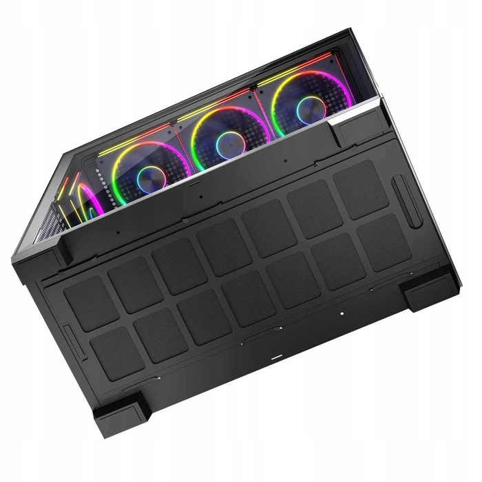 Корпус для комп'ютера Modecom Volcano Stellar ARGB Midi 8F Black