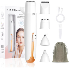 Електричний жіночий епілятор Rsierer Dmen 4-в-1 для тіла, обличчя, зони бікіні. Зніму волосся, відновить шкіру.