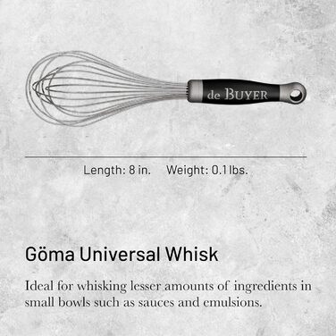 Вінчик кухонний De Buyer Profi Edelstahl 20 см з нержавіючої сталі