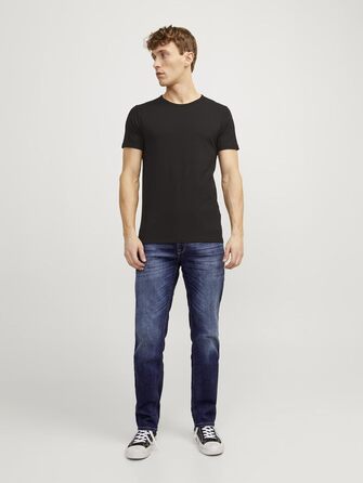 Джинси чоловічі JACK & JONES JJICLARK Original Regular Fit сині, 36W/32L, Denim