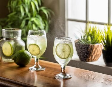 Набір келихів для пива Krosno Glasmark 0,36 л (6 шт.) - для крафтового пива, коктейлів, миття в посудомийній машині