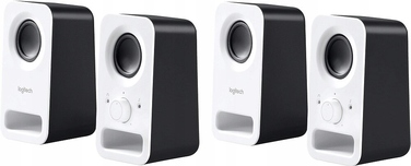 Комп'ютерні колонки Logitech Z150 2.0, 6 Вт RMS, Jack 3,5 мм, білі
