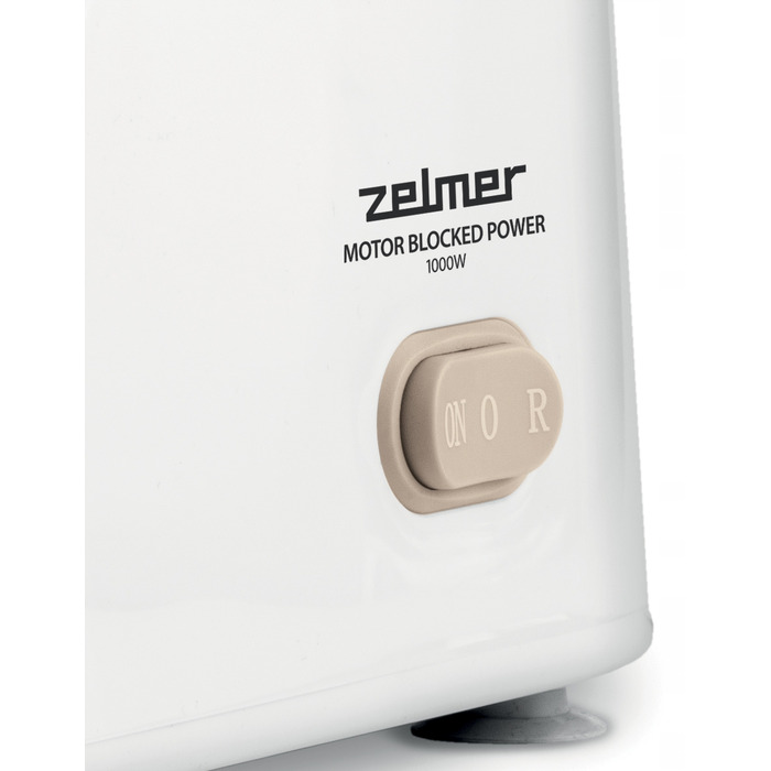 М'ясорубка Zelmer ZMM1011, біла, 1000 Вт