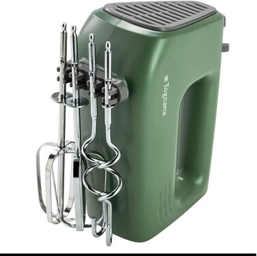 Електричний міксер Tognana Iridea, 5 швидкостей, салатовий