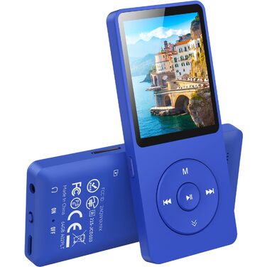 MP3 плеєр AGPTEK 32GB Bluetooth 5.3, 1.8