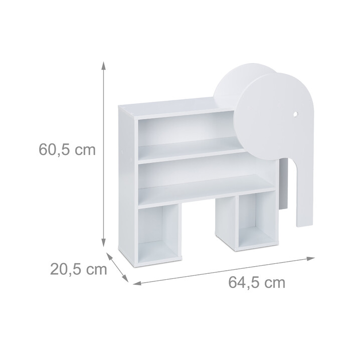 Relaxdays Children's Shelf Elephant