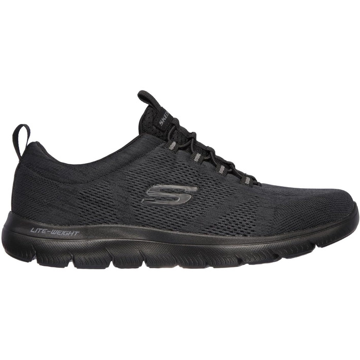 Чоловічі кросівки Skechers Summits Louvin, 43 EU, чорні, сітка та PU оздоблення