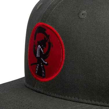 Кепка Snapback Nebelkind Самурай сіра, універсальний розмір, регульована, бейсболка, streetwear стиль