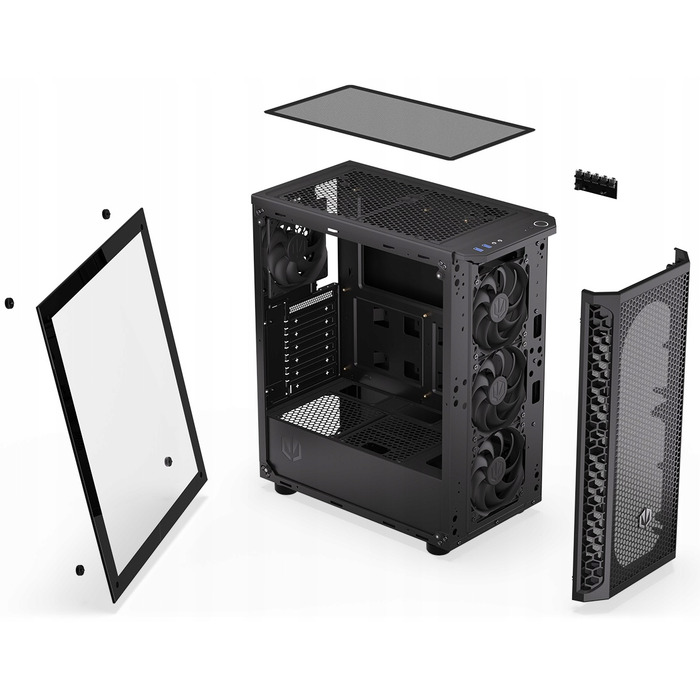 Корпус Endorfy Signum 300 Air Midi Tower, чорний